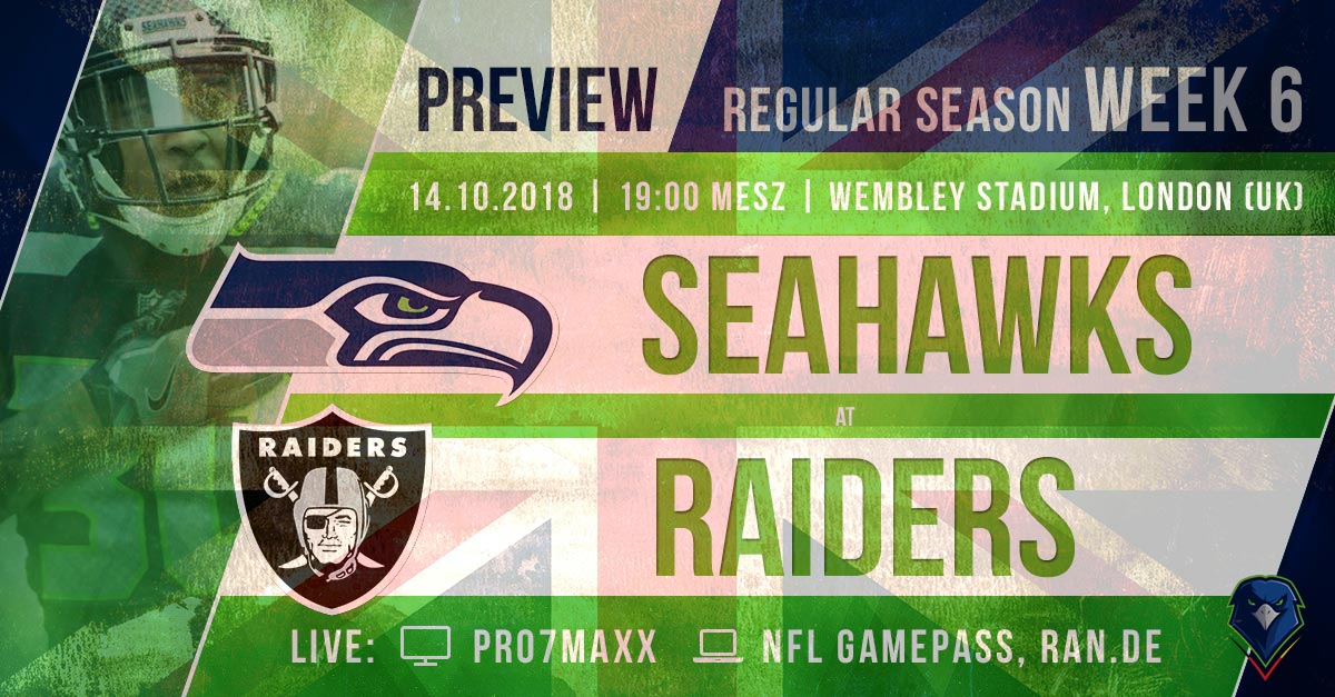 Seattle Seahawks vs. Oakland Raiders, Week 6 Game Preview