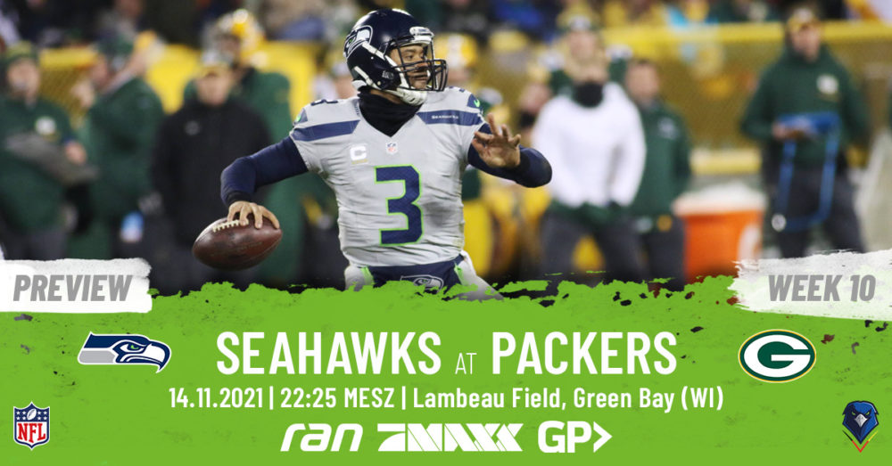 Seahawks Preview Week 10, 2021 Green Bay Packers