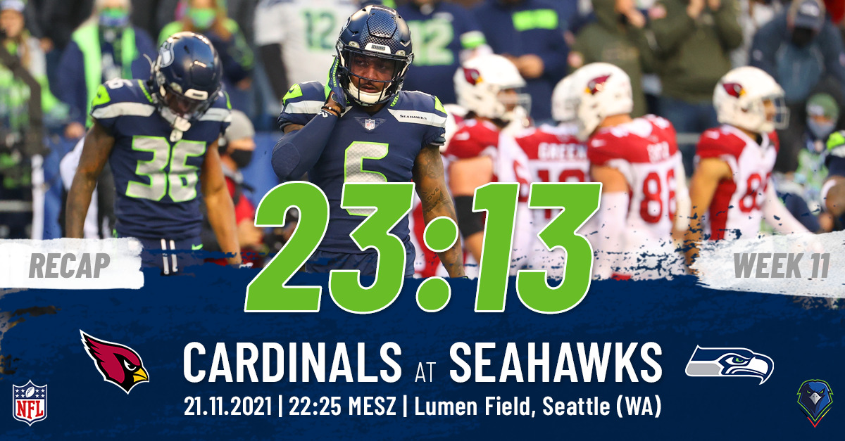 NFL Week 11 Game Recap: Arizona Cardinals 23, Seattle Seahawks 13, NFL  News, Rankings and Statistics