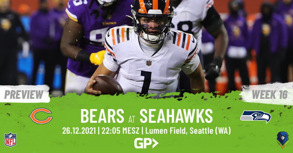 Seahawks Preview Week 16, 2021 Chicago Bears
