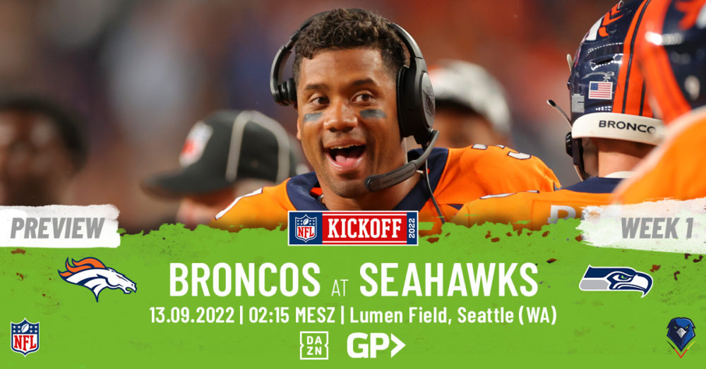 Seattle Seahawks Preview Week 1 2022 Denver Broncos