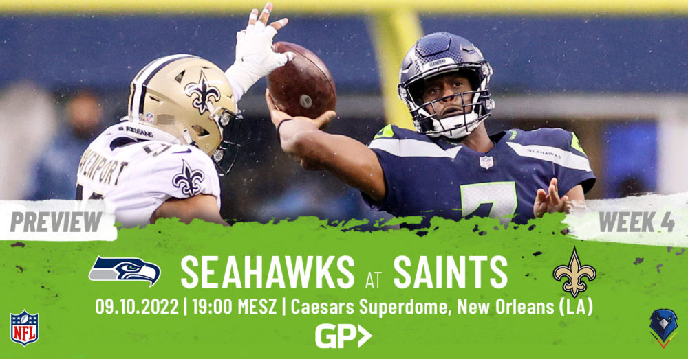 Regular Season 2022 New Orleans Saints Seattle Seahawks Week 5
