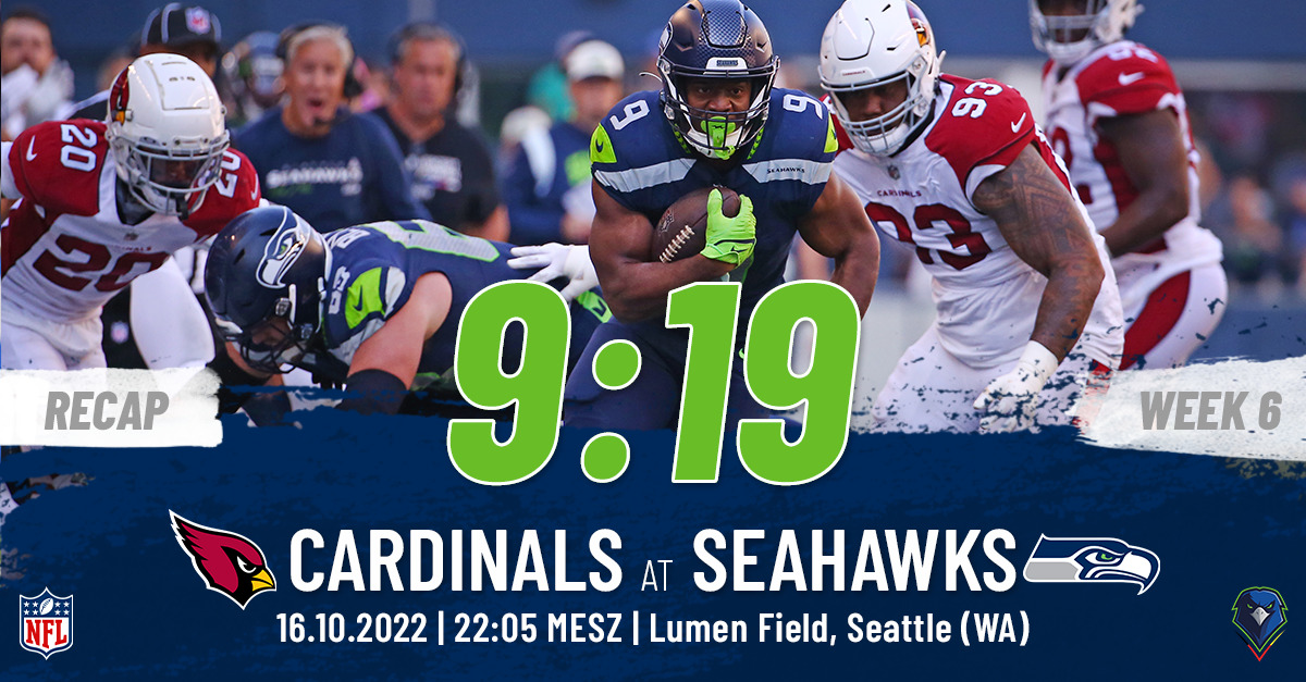 2022 Week 6 Seahawks vs. Cardinals Game Time Information