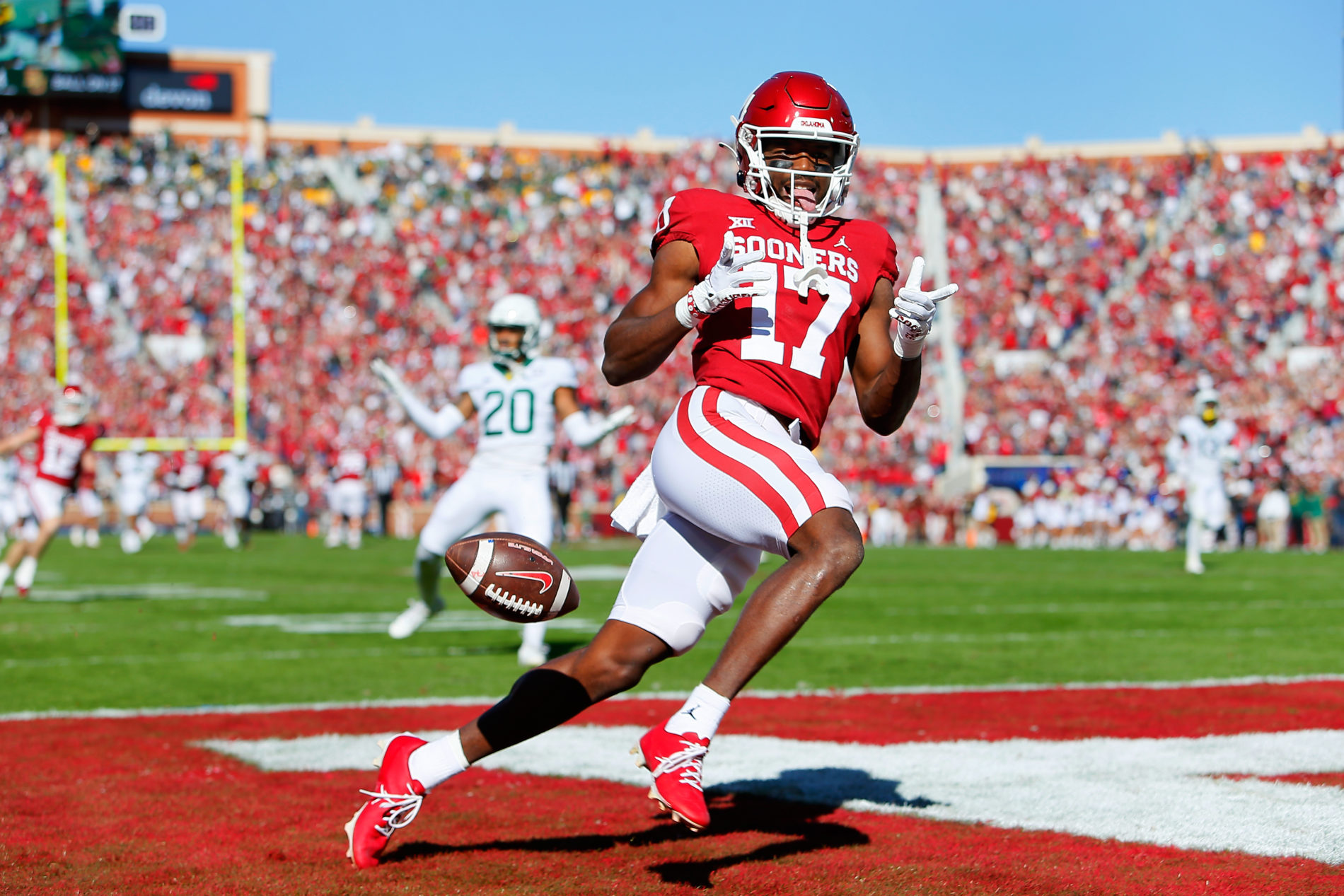 Oklahoma Sooners Wide Receiver Marvin Mims NFL Draft 2023