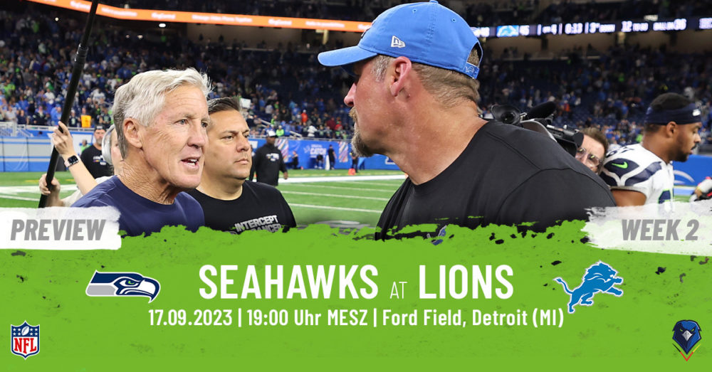 Regular Season 2023 Detroit Lions Seattle Seahawks Week 2 Preview