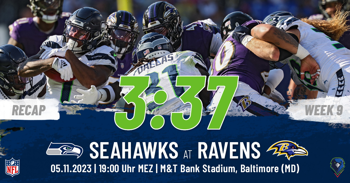 Regular Season 2023 Baltimore Ravens Seattle Seahawks Week 9 Recap