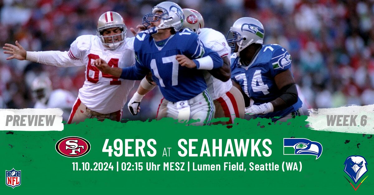 Regular Season 2024 San Francisco 49ers Seattle Seahawks Week 6 Trowback Preview