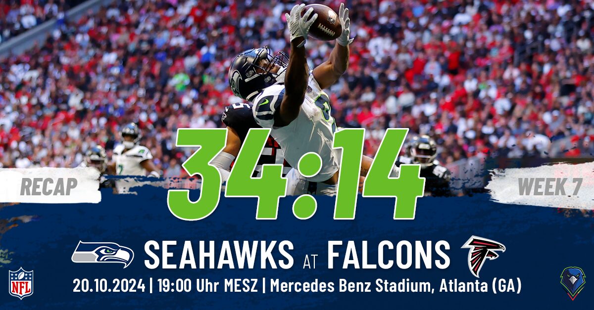 Regular Season 2024 Seattle Seahawks Atalanta Falcons Week 7 Recap