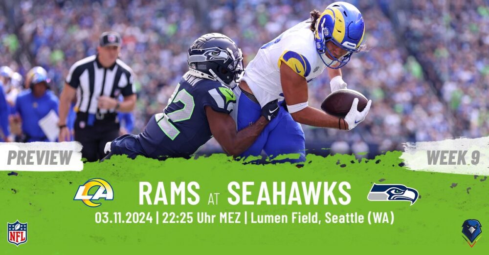 Regular Season 2024 LA Rams Seattle Seahawks Week 9 Preview