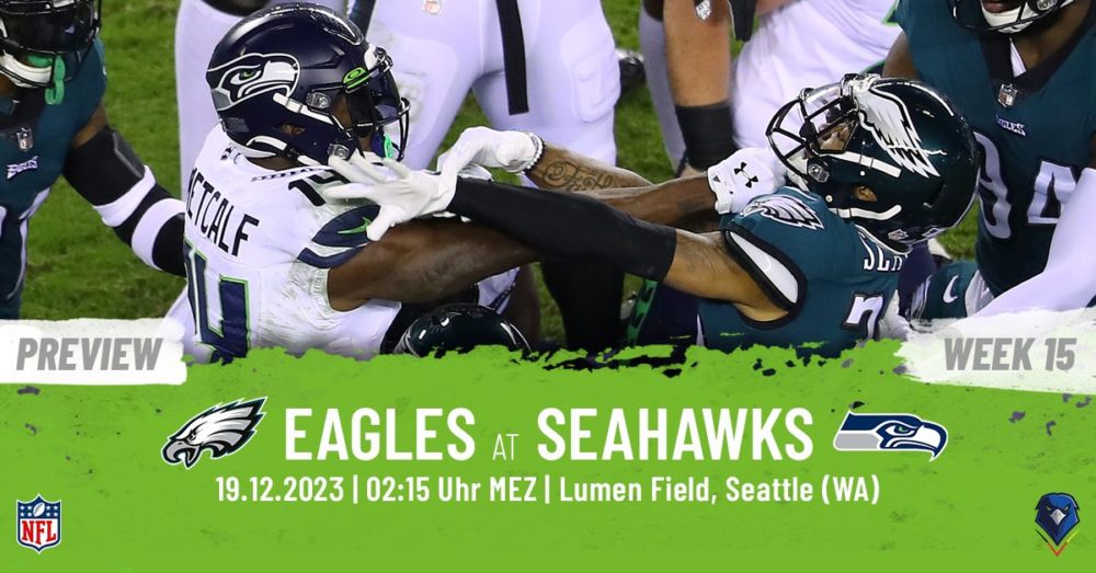 Regular Season 2023 Philadelphia Eagles Seattle Seahawks Week 15 Preview