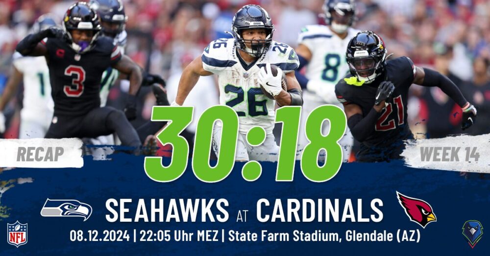 Regular Season 2024 Seattle Seahawks Arizona Cardinals Week 14 Recap