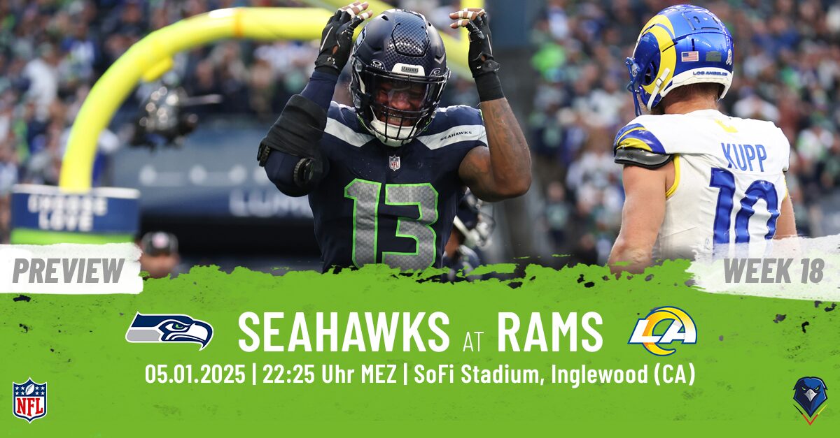 Regular Season 2024 Seattle Seahawks LA Rams Week 18 Preview