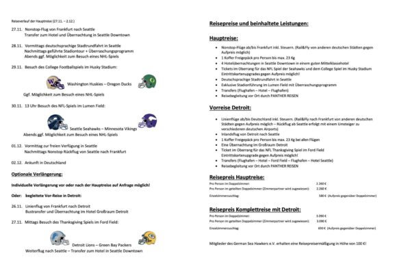 Ausschreibung Gruppenreise 2025