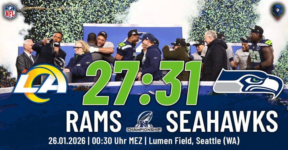 2025 Playoffs Los Angeles Rams Seattle Seahawks NFC Championship Game