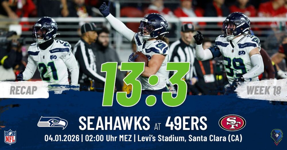 Regular Season 2025 Seattle Seahawks San Francisco 49ers Week 18 Recap