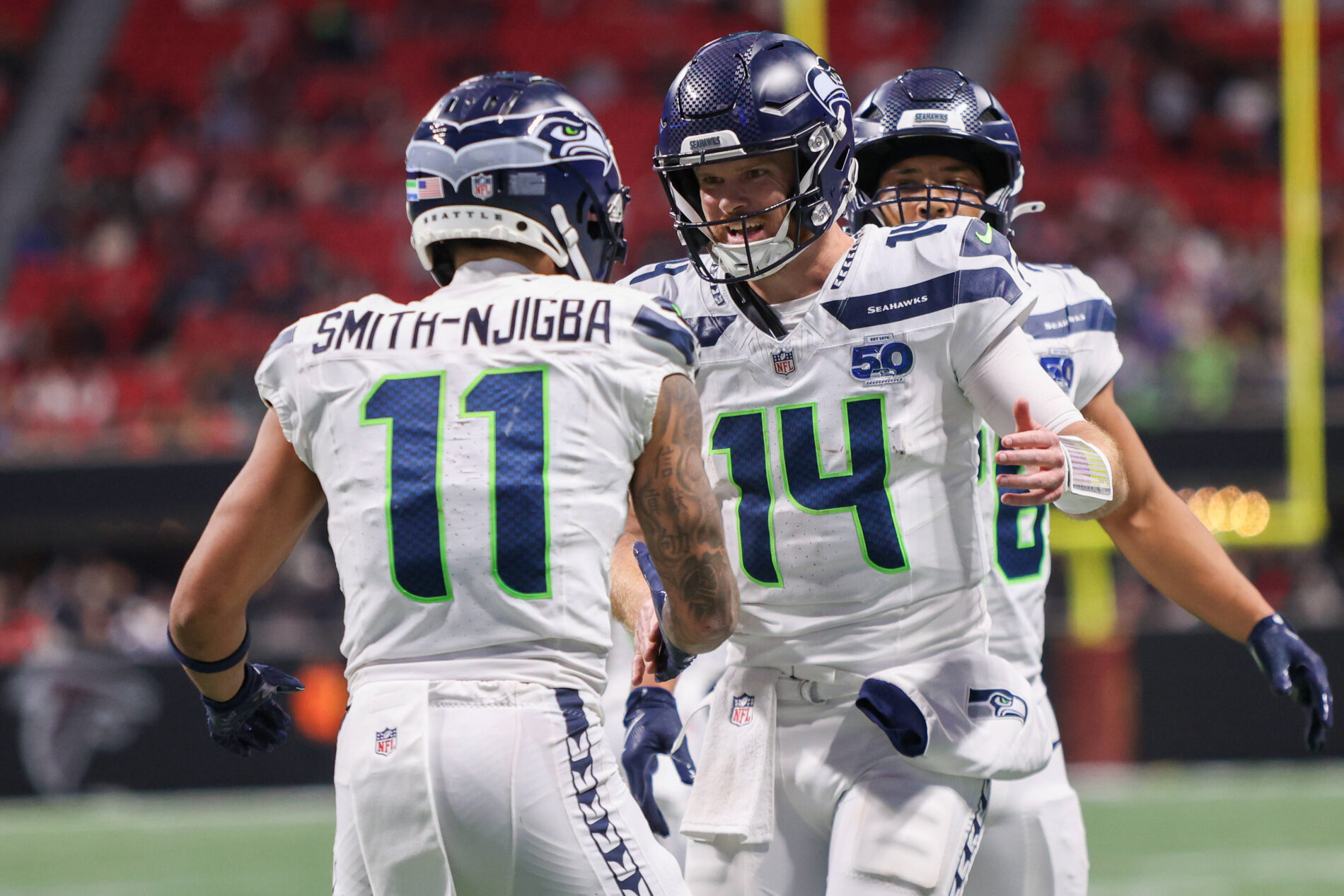 Seahawks Offense vs Patriots Defense Super Bowl 60 Sam Darnold Jaxon Smith-Njigba