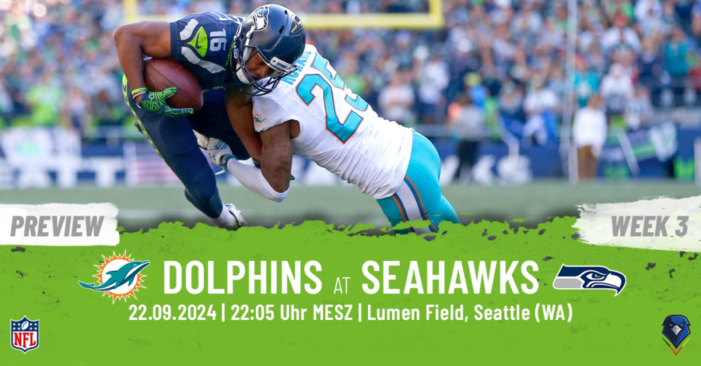 Regular Season 2024 Miami Dolphins Seattle Seahawks Week 3 Preview