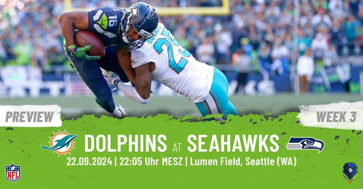 Regular Season 2024 Miami Dolphins Seattle Seahawks Week 3 Preview